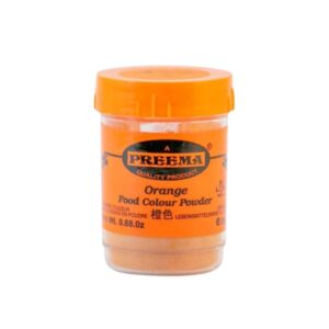 Preema Deep Orange Food Colouring Powder 25g
