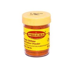Preema Lemon Yellow Food Colouring Powder 25g